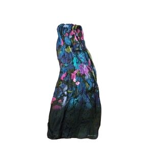 Floral Black Multicolor Maxi Dress